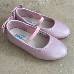 Brand new toddler girl bow shoes